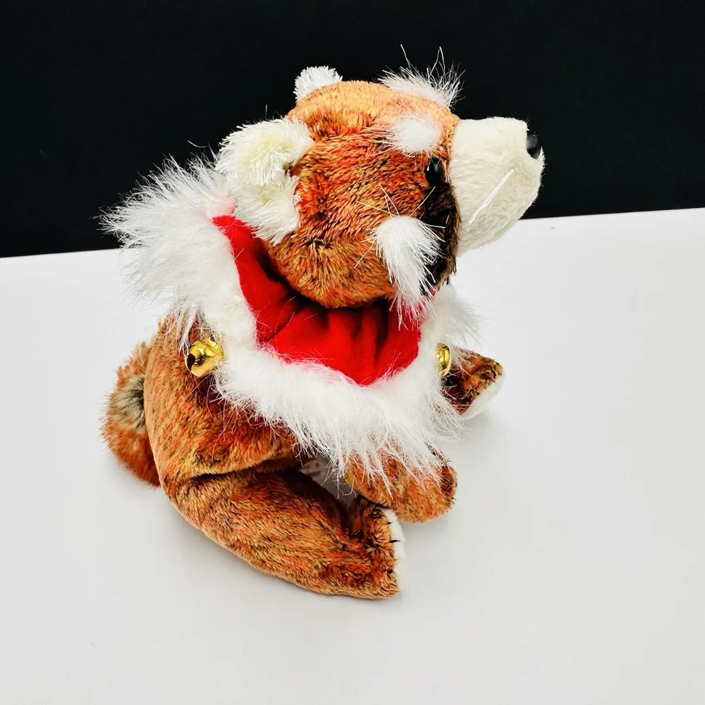TY RUSTY the Red Panda Beanie Babies with Red Velvet Collar - Ear Tag 2002